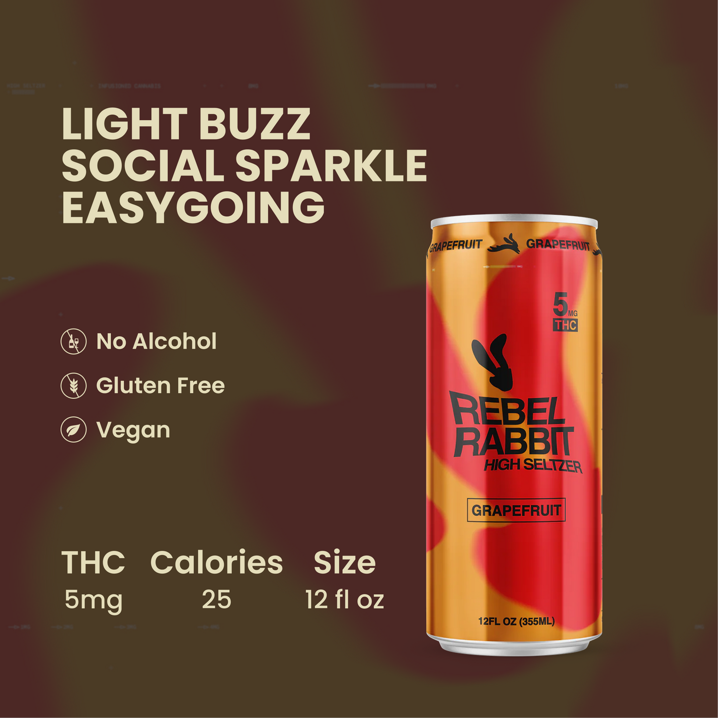 Mild Hare High Seltzer - Grapefruit