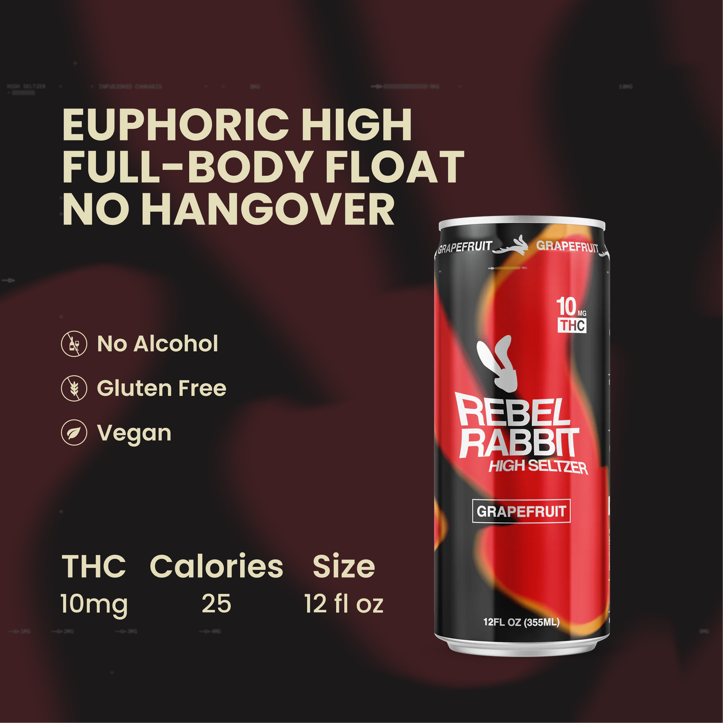 Wild Hare High Seltzer - Grapefruit