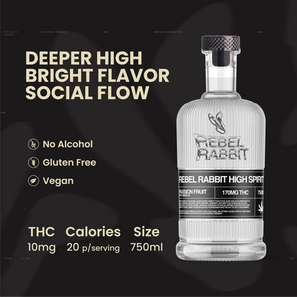 High Spirit 10mg - Passion Fruit w Hibiscus