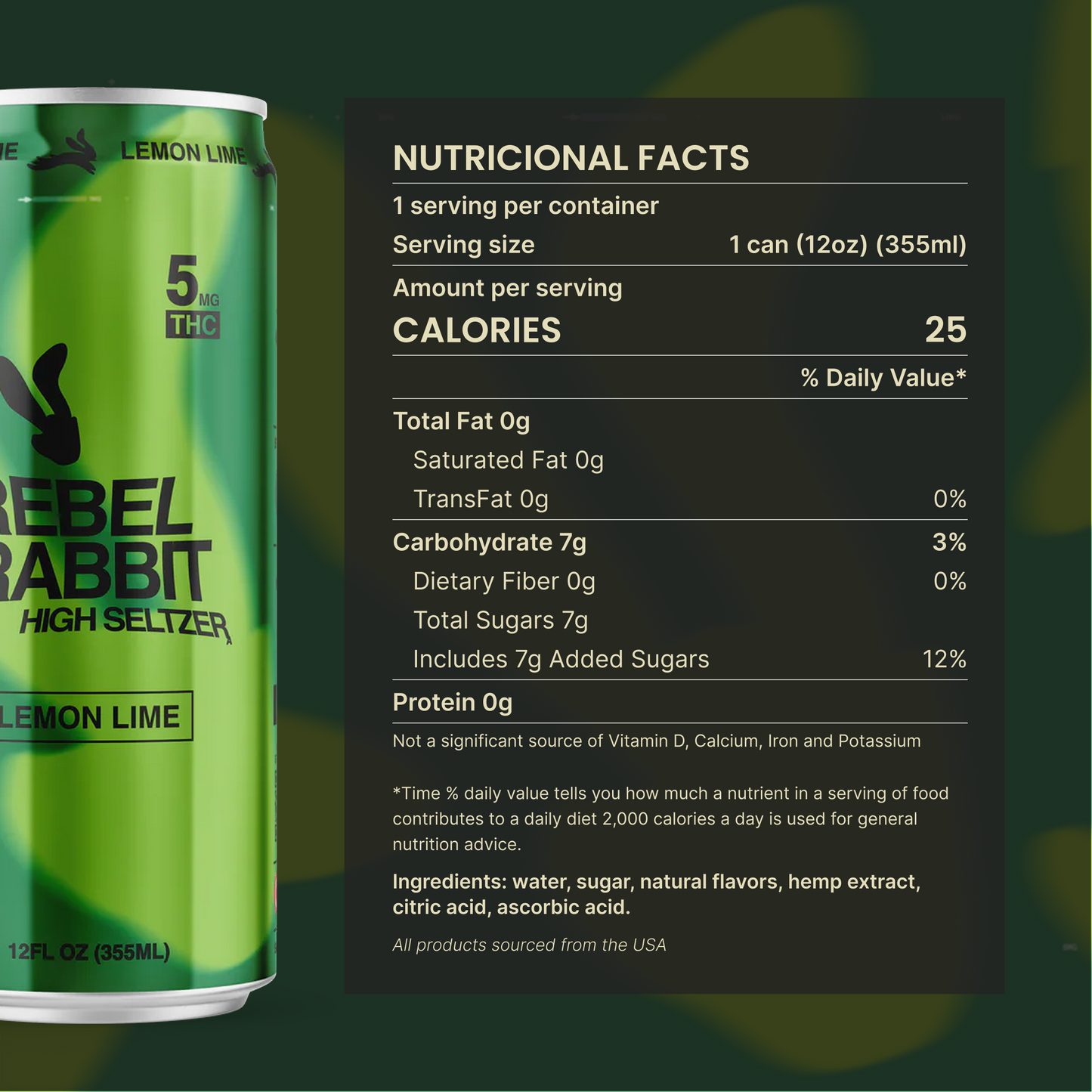 Mild Hare High Seltzer - Lemon Lime