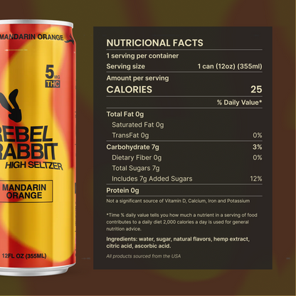 Mild Hare High Seltzer - Mandarin Orange