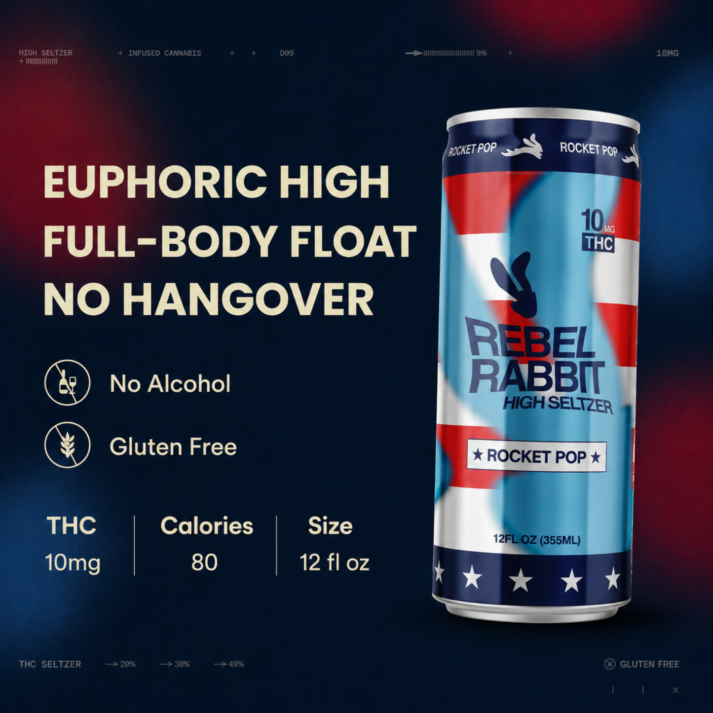 Wild Hare High Seltzer - Rocket Pop